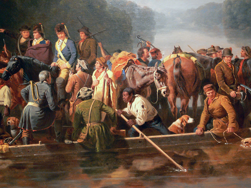 William Ranney Marion Crossing the Pee Dee